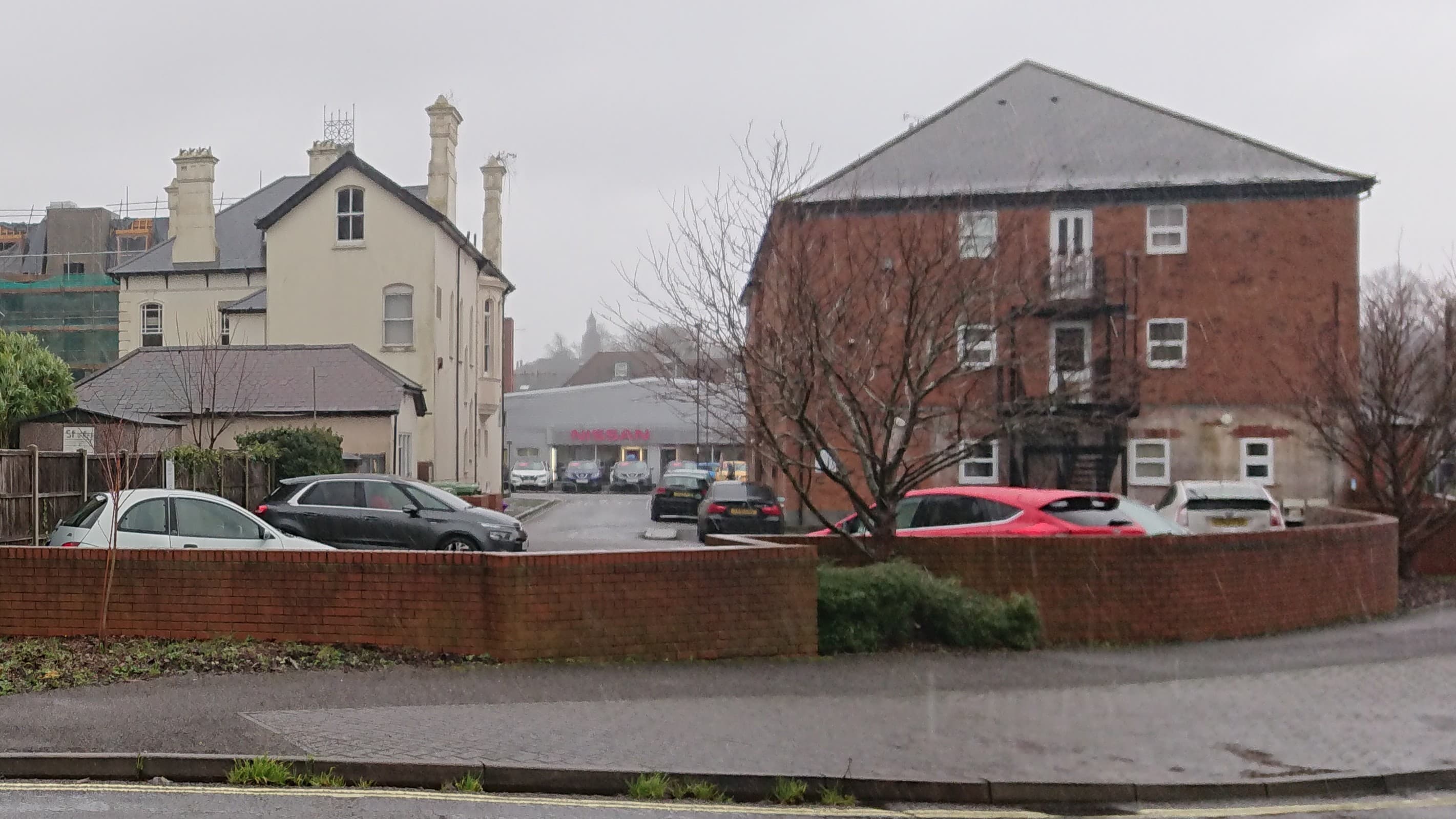 Alice Road in Aldershot, seen from Windsor Way