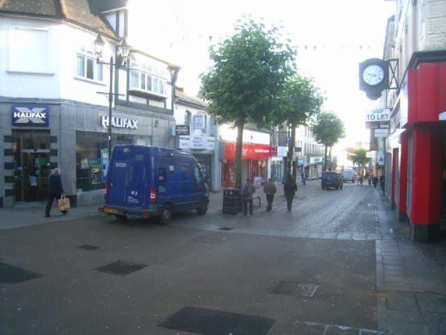 Aldershot town centre high street, Hampshire